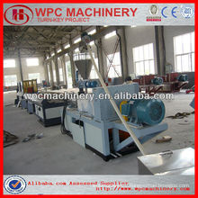 turnkey project machines in stock!!! wood plastic composite wpc profile machine